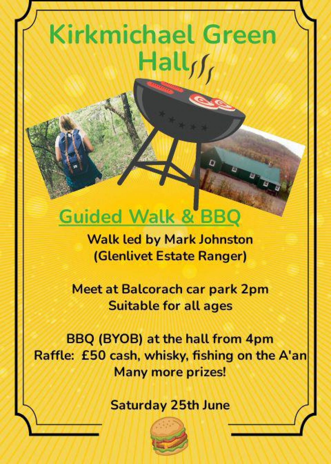 bbq hall for kirkmichael