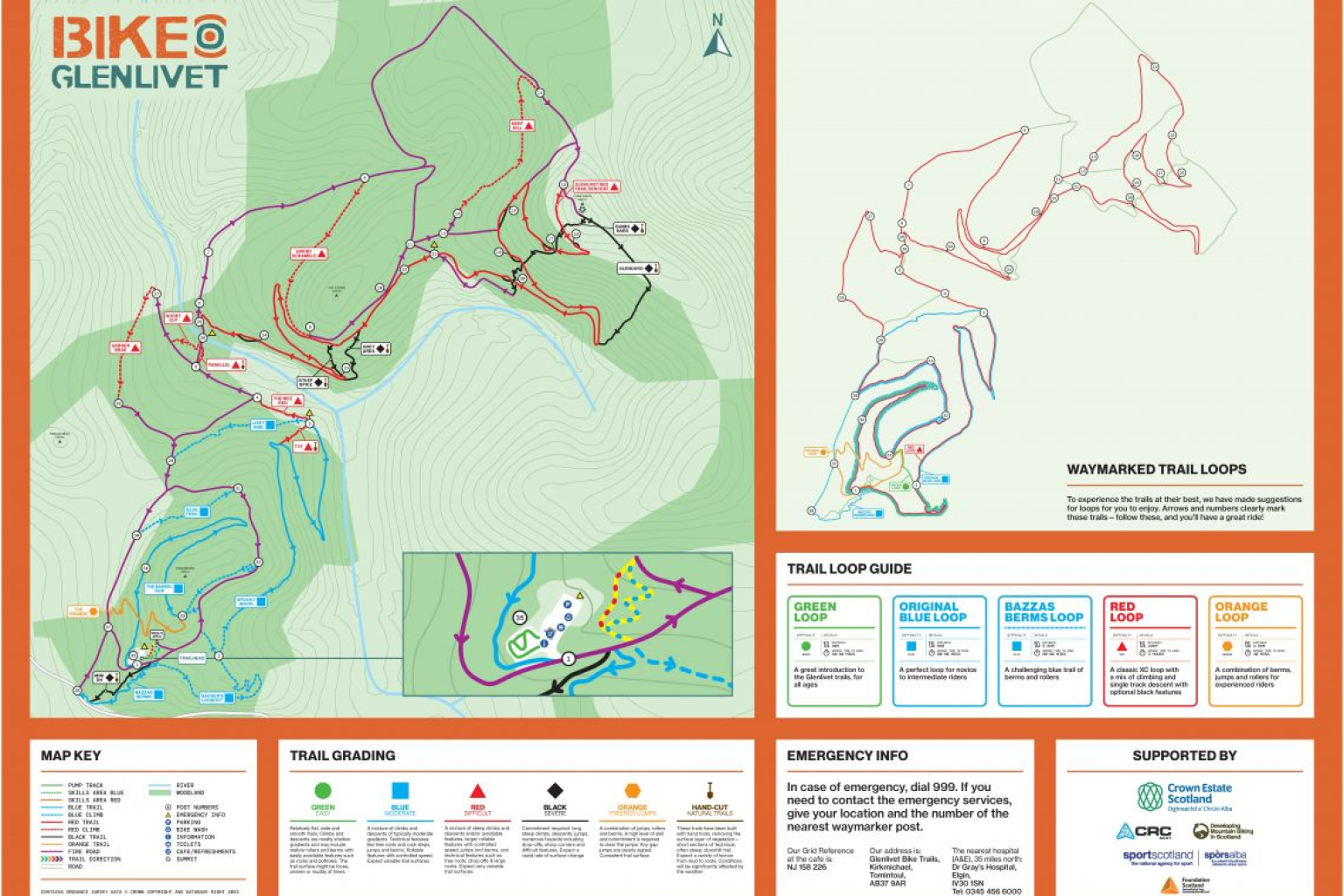 maps for bike trail